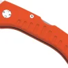 Couteau pliant Maserin Skinner 763 lame crochet guthook manche G10 orange 12,5cm