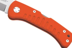 Couteau pliant Maserin Skinner 763 lame crochet guthook manche G10 orange 12,5cm
