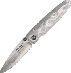 Couteau pliant MCUSTA Tsuchi MC-34D acier damas 66 couches 10cm + étui