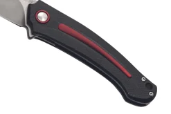 Couteau pliant MKM Arvenis By FOX Knives MK.FX01MGRE manche en G10 noir/Alu rouge 12cm+ étui