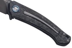 Couteau pliant MKM Arvenis By FOX Knives MK.FX01MCT manche en fibres de carbone/titanium 12cm + étui