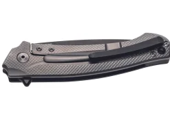 Couteau pliant MKM Arvenis By FOX Knives MK.FX01MCT manche en fibres de carbone/titanium 12cm + étui