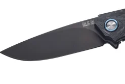 Couteau pliant MKM Arvenis By FOX Knives MK.FX01MCT manche en fibres de carbone/titanium 12cm + étui