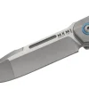 Couteau pliant MKM Clap By LionSteel MK.LS01OT manche Olivier/Titanium 11cm + étui