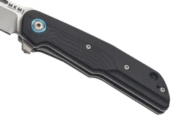 Couteau pliant MKM Clap By LionSteel MK.LS01GBK manche en G10 noir 11cm + étui