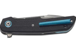 Couteau pliant MKM Clap By LionSteel MK.LS01GBK manche en G10 noir 11cm + étui