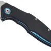 Couteau pliant MKM Raut By Viper MK.VP01GFBK manche en titanium/G10 noir 12cm front flipper + étui