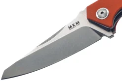 Couteau pliant MKM Raut By Viper MK.VP01GBOR manche titanium et G10 orange 12cm + étui