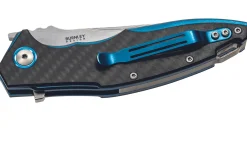 Couteau pliant MKM Raut By Viper MK.VP01CB manche en titanium/fibre de carbone noir 12cm + étui
