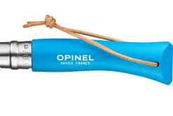 Couteau pliant Opinel Baroudeur Colorama n°07 lame 8cm manche charme bleu cyan