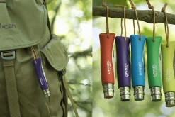 Couteau pliant Opinel Baroudeur Colorama n°07 lame 8cm manche charme violet