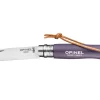 Couteau pliant Opinel Baroudeur Colorama n°06 lame 7cm manche charme violet gris
