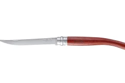 Couteau pliant Opinel Effilé n°12 lame poliglace 12cm manche padouk