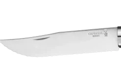 Couteau pliant Opinel n°12 lame crantée 12cm manche hêtre