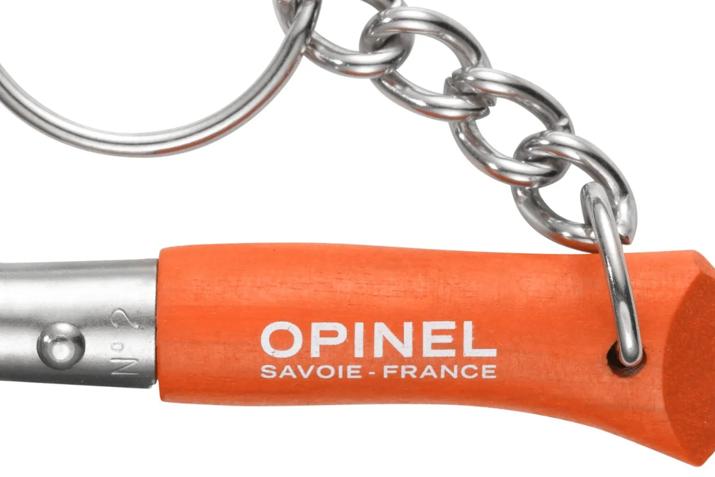 Couteau pliant Opinel Porte-clés Colorama n°02 lame 3,5cm manche charme orange