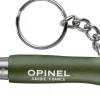 Couteau pliant Opinel Porte-clés Colorama n°04 lame 5cm manche charme kaki