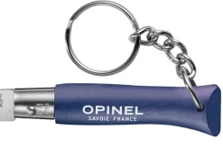 Couteau pliant Opinel Porte-clés Colorama n°04 lame 5cm manche charme bleu foncé