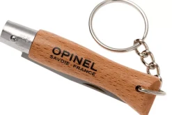 Couteau pliant Opinel Tradition Inox Porte-clés n°04 lame 5cm manche hêtre