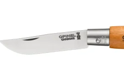 Couteau pliant Opinel Tradition Carbone n°05 lame 6cm manche hêtre