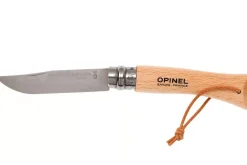 Couteau pliant Opinel Tradition Inox Baroudeur n°07 lame 8cm manche hêtre