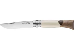 Couteau pliant Opinel Tradition Luxe Cime n°09 lame 9cm manche érable + frêne + noyer
