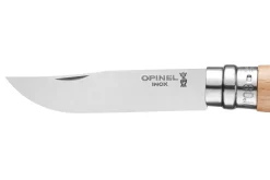 Couteau pliant Opinel Tradition Gravures Rando n°08 lame 8,5cm manche hêtre