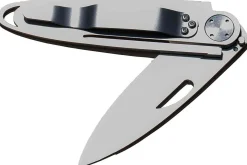 Couteau pliant Perceval Le T45 manche 10,5 cm tout inox