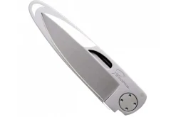 Couteau pliant Perceval Le T45 manche 10,5 cm tout inox