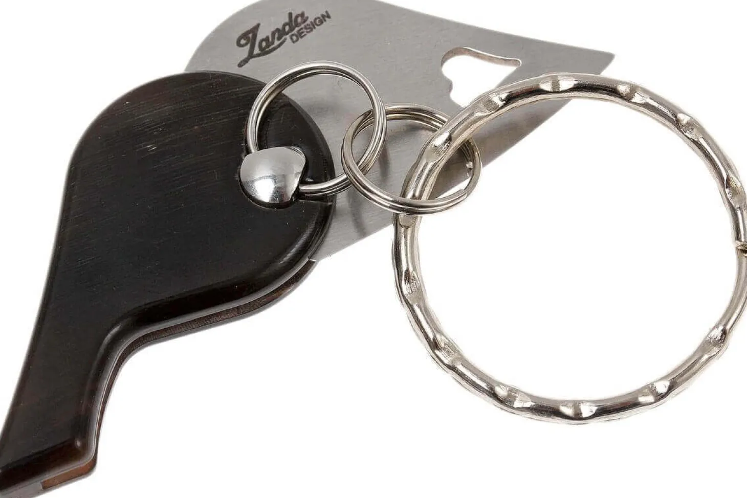 Couteau pliant porte-clés coeur LionSteel LionBeat 4.5cm