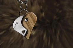 Couteau pliant porte-clés coeur LionSteel LionBeat 4.5cm