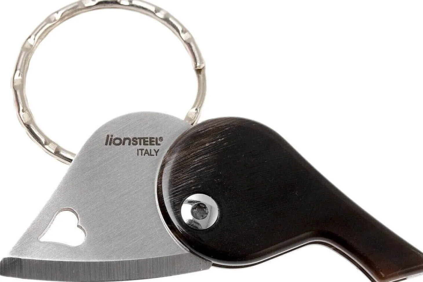Couteau pliant porte-clés coeur LionSteel LionBeat 4.5cm