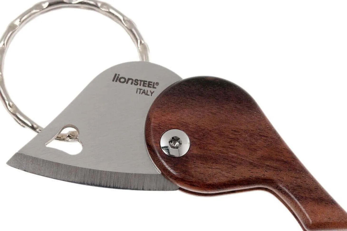 Couteau pliant porte-clés coeur LionSteel LionBeat 4.5cm