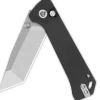 Couteau pliant QSP Grebe T 148C1 manche en G10 noir 10,8cm