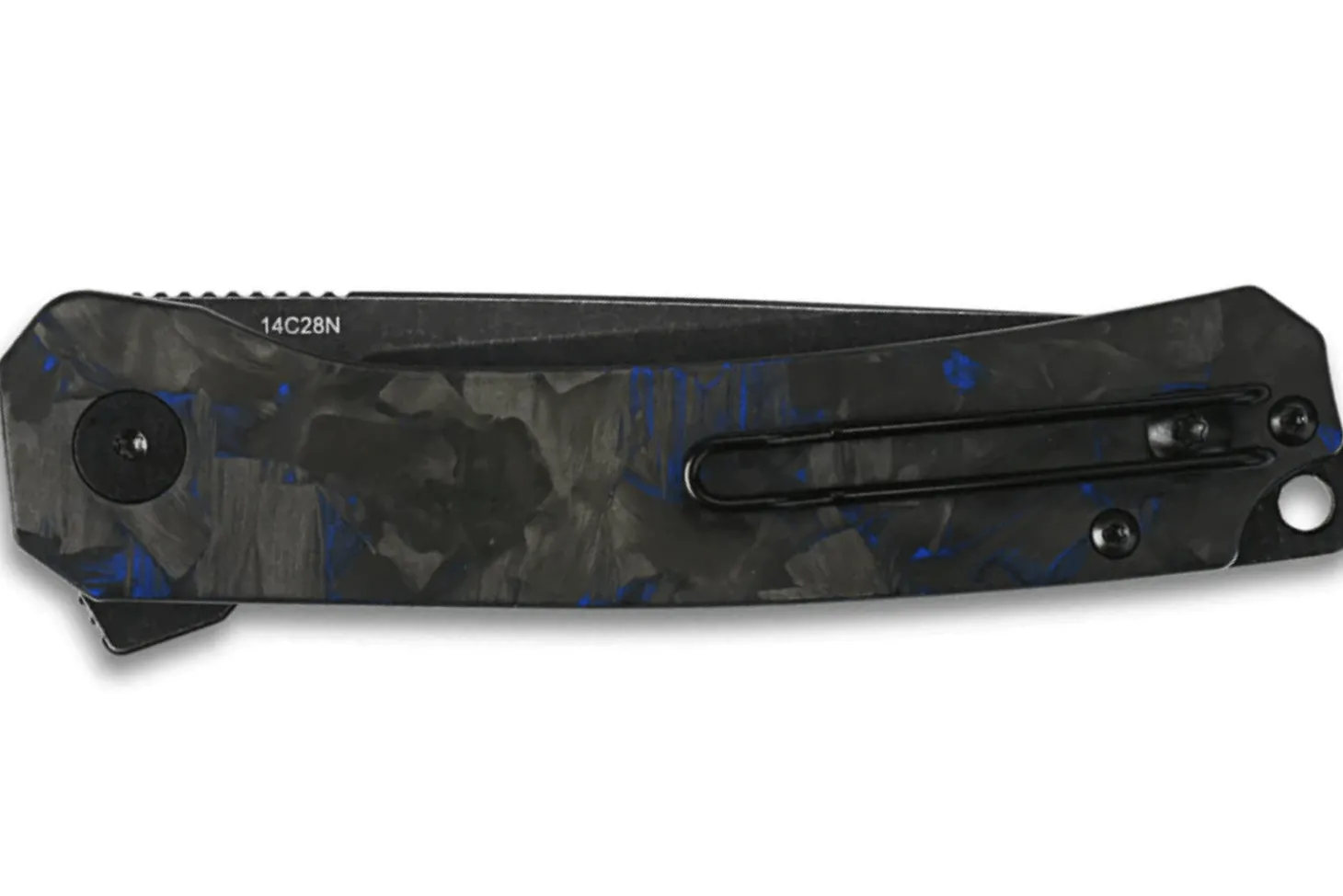 Couteau pliant QSP Osprey 139G2 manche en carbone et G10 noir 10,8cm