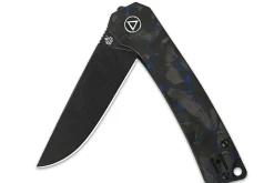 Couteau pliant QSP Osprey 139G2 manche en carbone et G10 noir 10,8cm