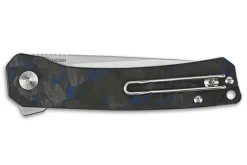 Couteau pliant QSP Osprey Shredded 139G1 manche G10 gris et bleu 10,8cm