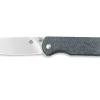 Couteau pliant QSP Parrot 102F manche en micarta denim 10,2cm