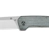 Couteau pliant QSP Penguin mini 130XSB manche en micarta denim 8,2cm