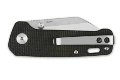 Couteau pliant QSP Penguin mini 130XSA manche en micarta noir 8,2cm
