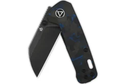 Couteau pliant QSP Penguin mini 130XSD2 manche en carbone et G10 8,2cm