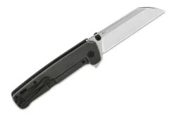 Couteau pliant QSP Penguin Plus 130XLE1 manche en carbone/titane noir et bronze 11,4cm