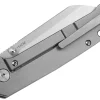 Couteau pliant QSP Penguin 130P manche en titane gris 10,2cm