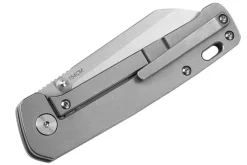 Couteau pliant QSP Penguin 130P manche en titane gris 10,2cm