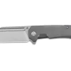 Couteau pliant QSP Rhino 143A manche en titane gris 10,8cm