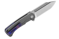 Couteau pliant QSP Rhino 143A manche en titane gris 10,8cm