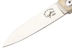 Couteau pliant Salamandra manche os blanc 9cm