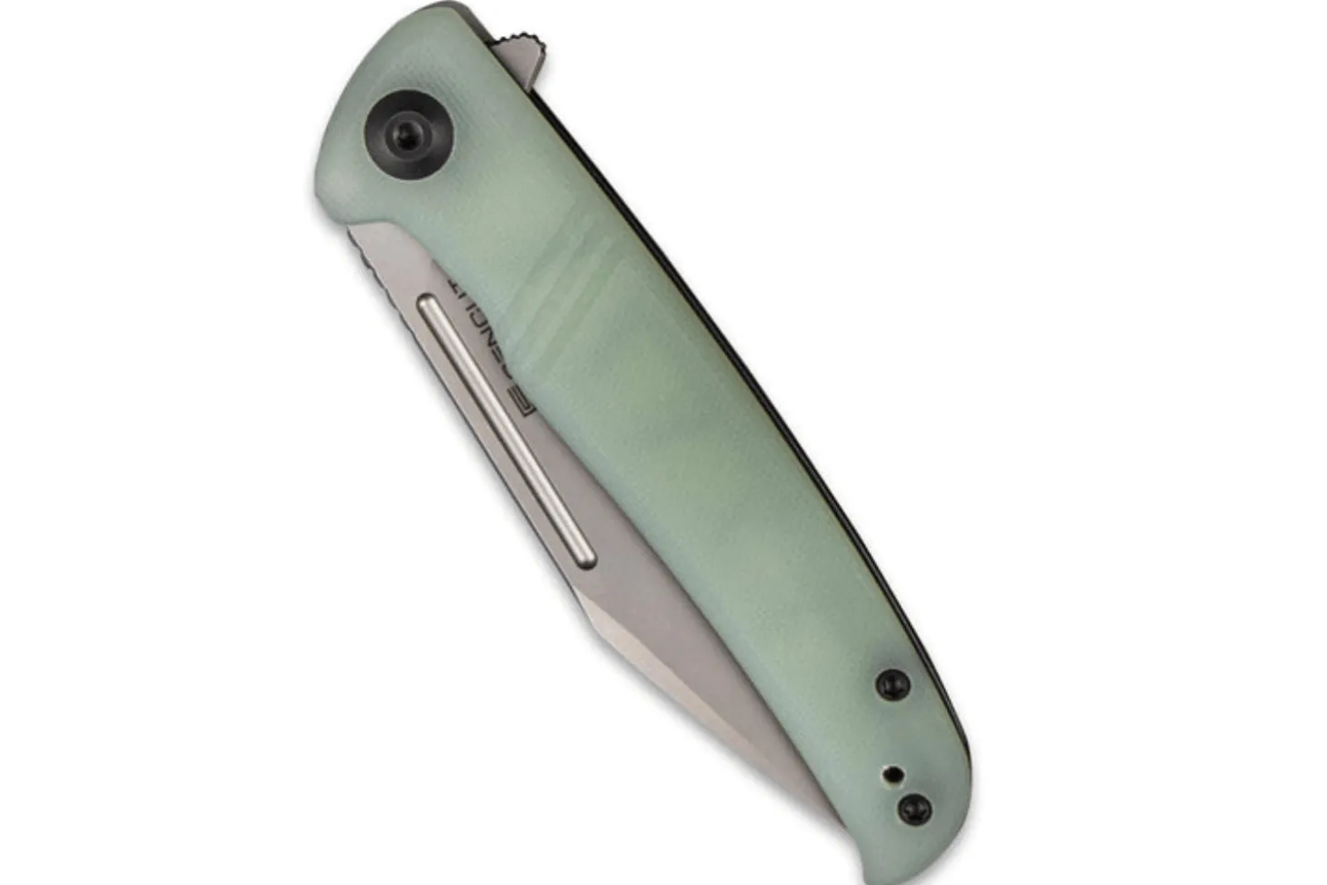 Couteau pliant Sencut Brazoria SA12B manche en G10 vert d'eau 11cm