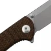 Couteau pliant Sencut Fritch S220143 manche en micarta marron 10,2cm