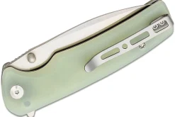 Couteau pliant Sencut Sachse S210074 manche en G10 vert naturel 11cm