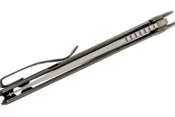 Couteau pliant Sencut Tynan SA10A manche en acier inoxydable noir 10,7cm